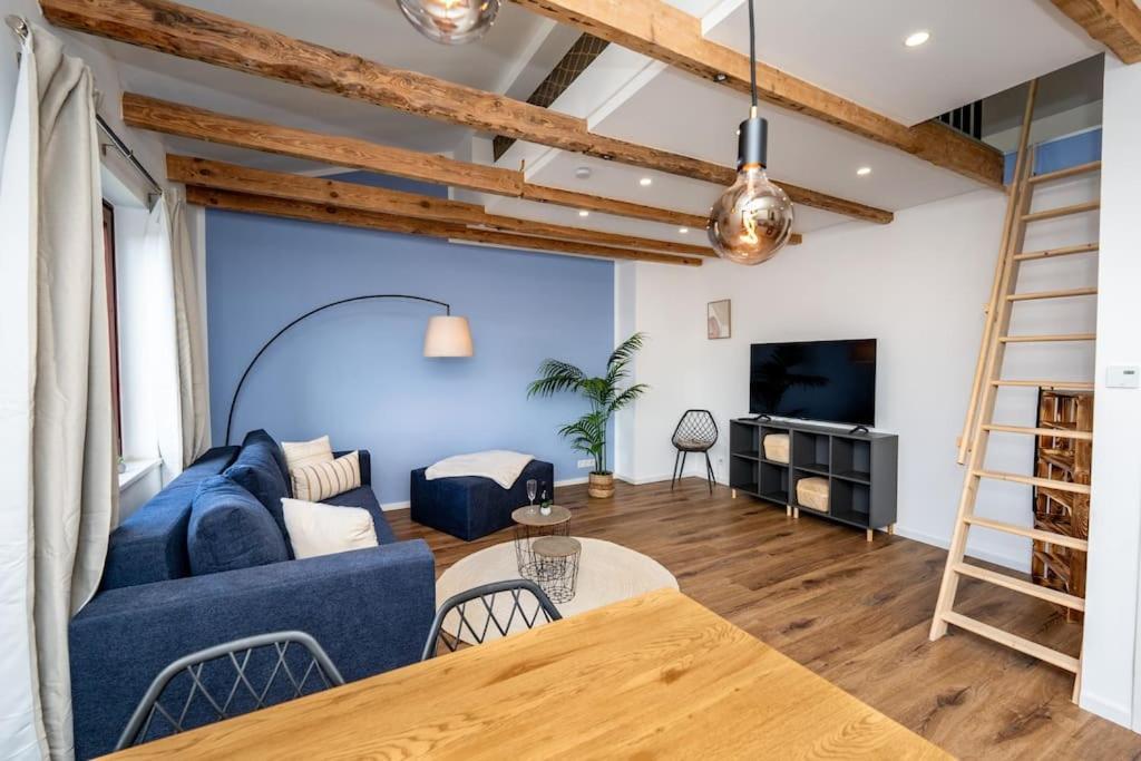 Moderne Maisonette Wohnung Im Fluesseviertel Бремен Экстерьер фото